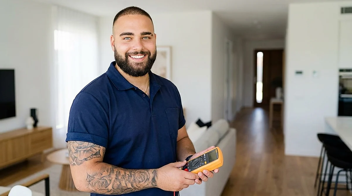 Andrea Turco, licensed Melbourne electrician